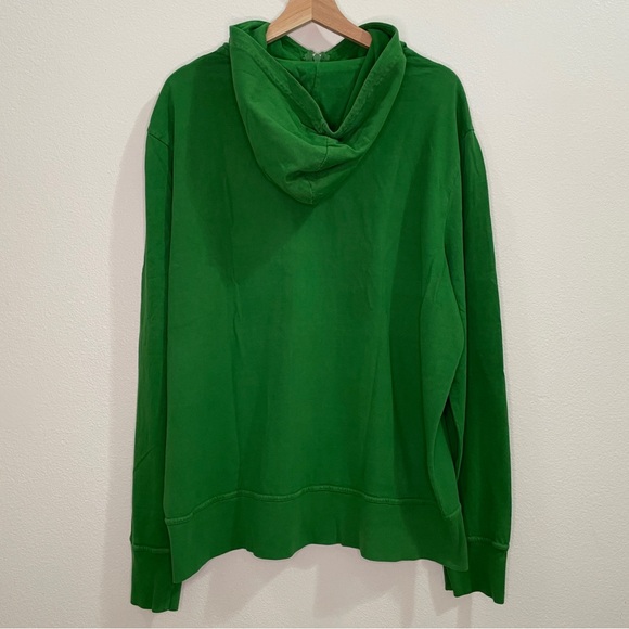 American Giant Lightweight Long Sleeve Full Zip Hoodie - Green - Picture 2 of 13